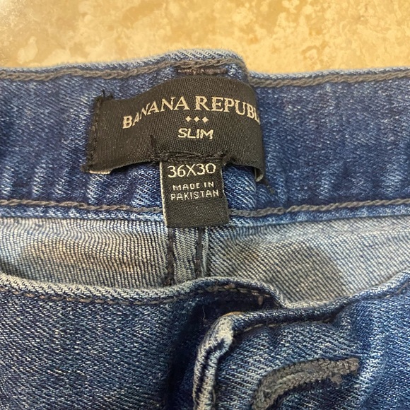 🍌BANANA REPUBLIC- slim men jeans🍌 - Picture 3 of 5